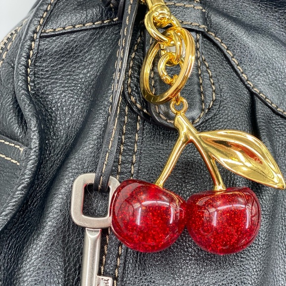 Fossil XL Black Leather Handbag - Picture 10 of 15